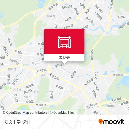 建文中学地图