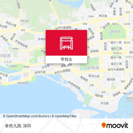 泰然九路地图