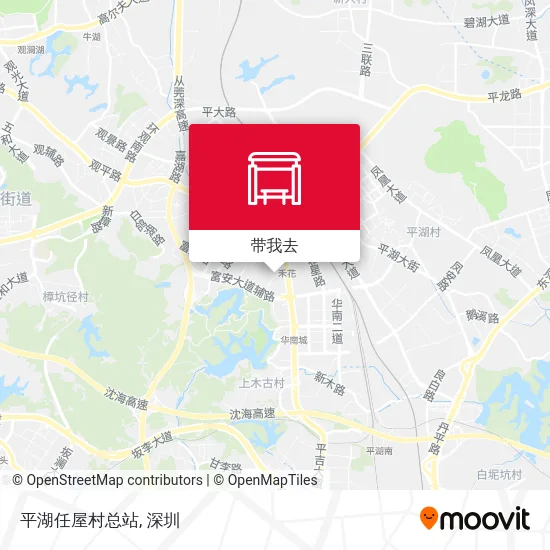 平湖任屋村总站地图