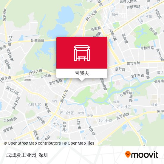 成城发工业园地图
