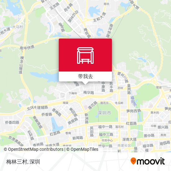 梅林三村地图