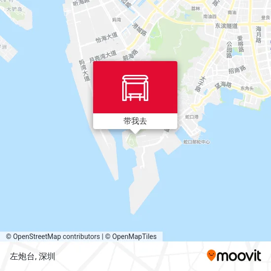 左炮台地图