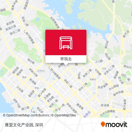 雁盟文化产业园地图