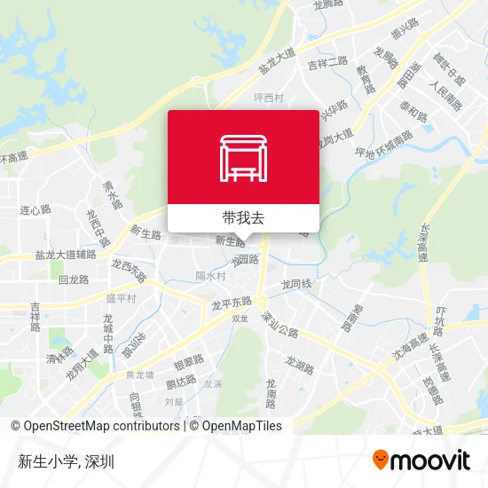 新生小学地图