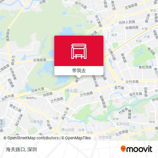 海关路口地图