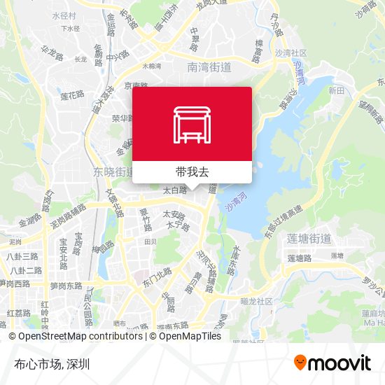 布心市场地图