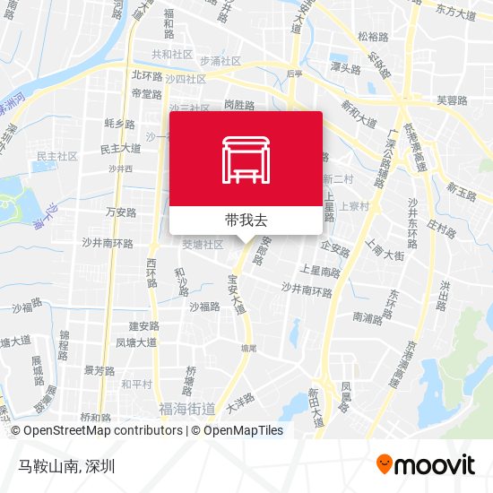 马鞍山南地图
