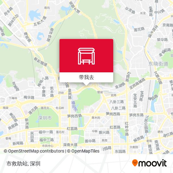 市救助站地图