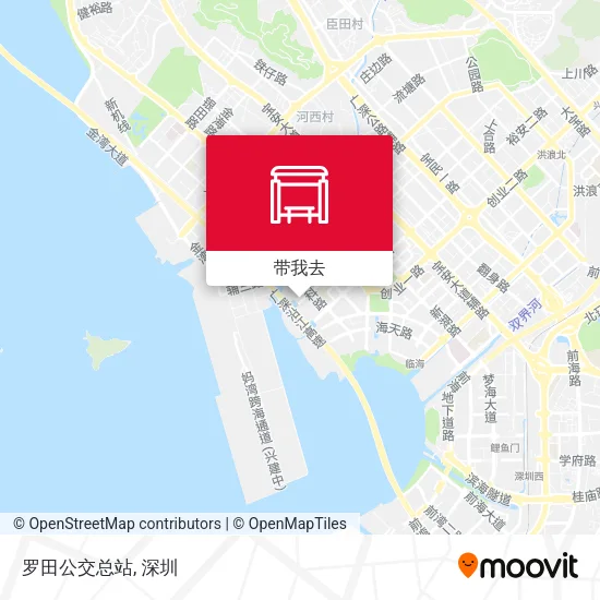罗田公交总站地图