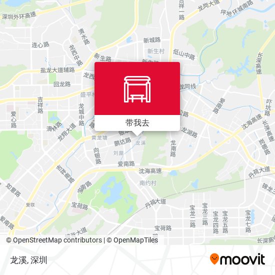 龙溪地图
