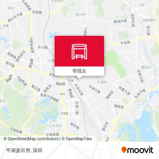 平湖派出所地图