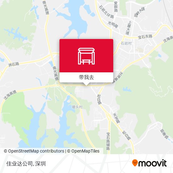 佳业达公司地图