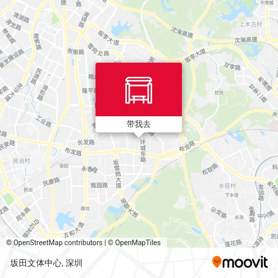 坂田文体中心地图