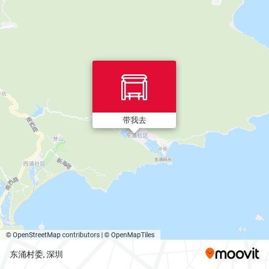 东涌村委地图