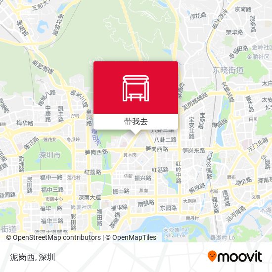 泥岗西地图