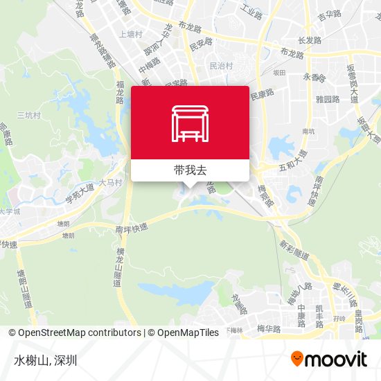 水榭山地图