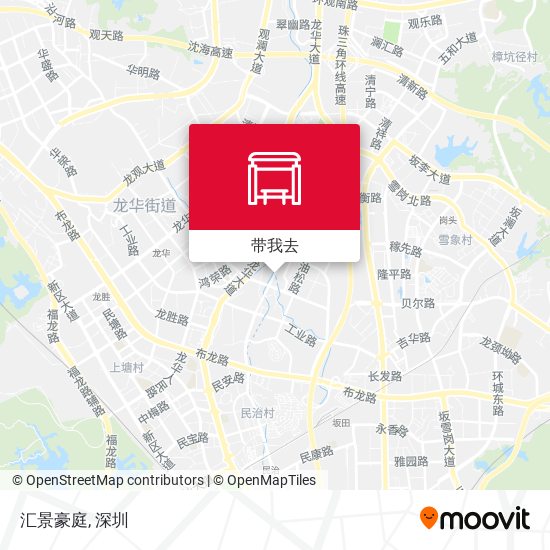 汇景豪庭地图