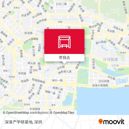 深港产学研基地地图