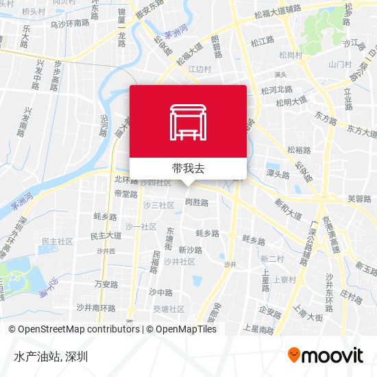 水产油站地图
