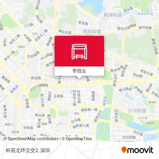 科苑北环立交2地图