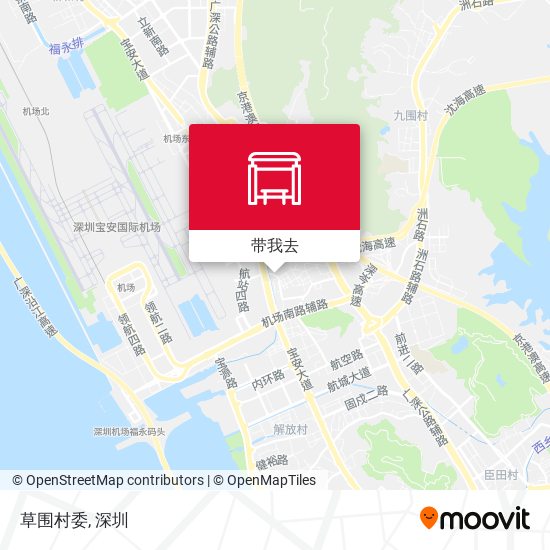 草围村委地图