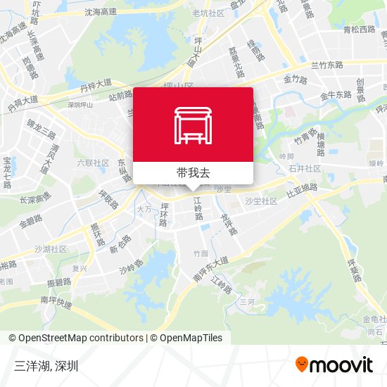 三洋湖地图