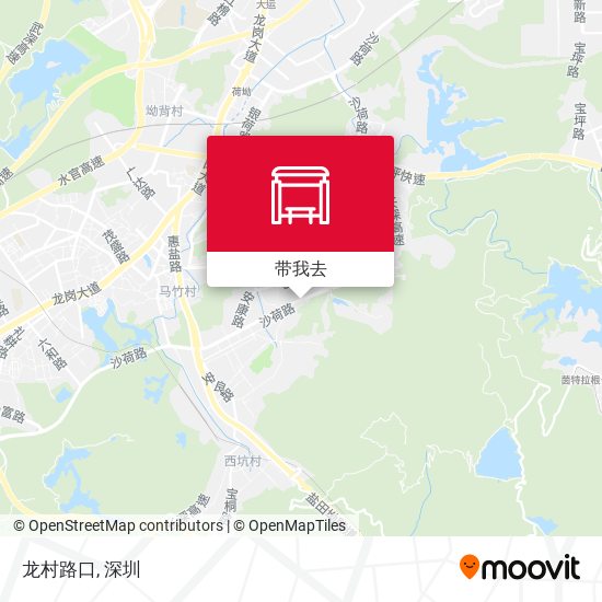 龙村路口地图