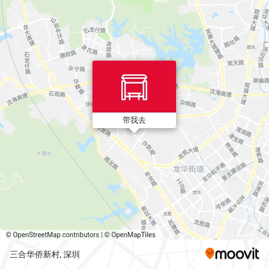 三合华侨新村地图