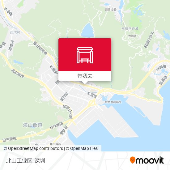 北山工业区地图