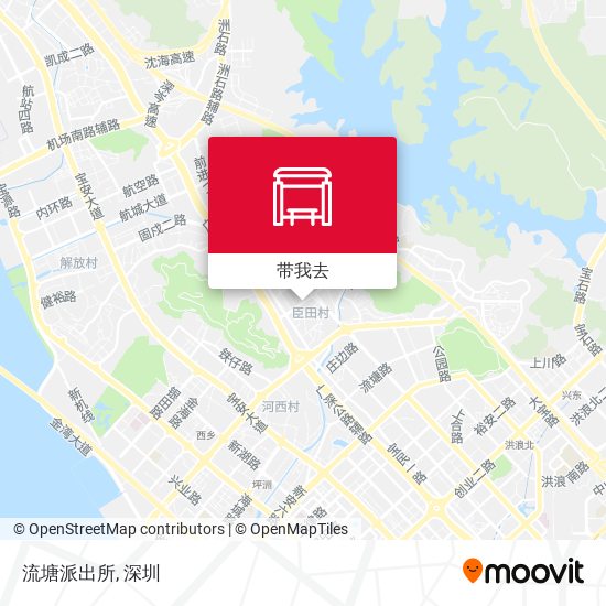 流塘派出所地图