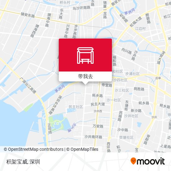 积架宝威地图