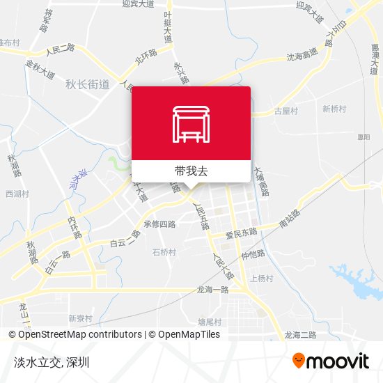 淡水立交地图