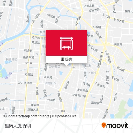 壆岗大厦地图