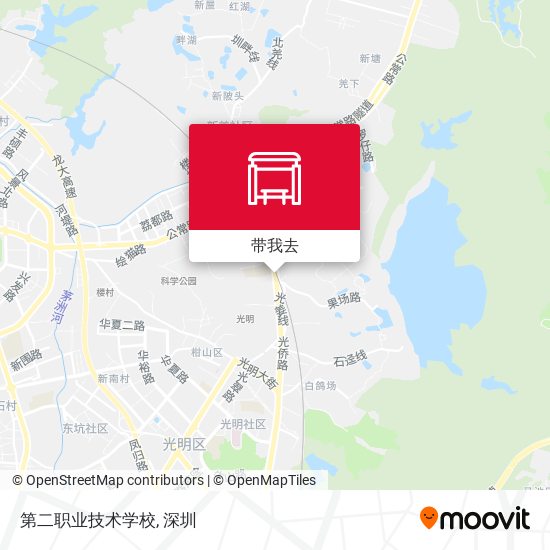 第二职业技术学校地图