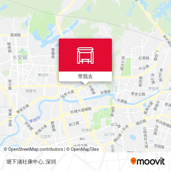 塘下涌社康中心地图