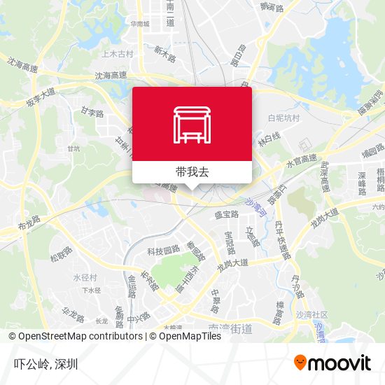 吓公岭地图