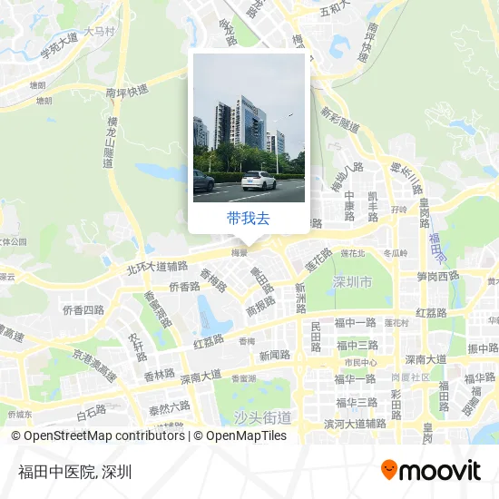 福田中医院地图