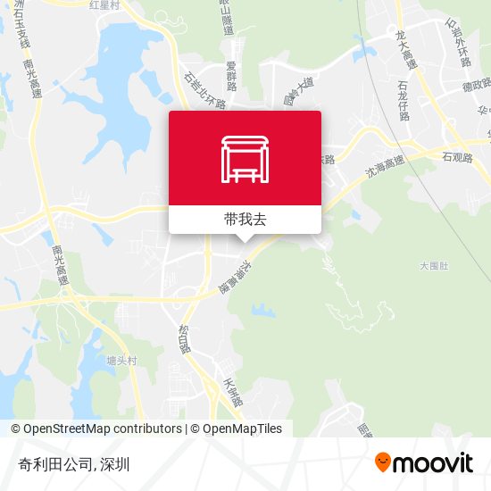 奇利田公司地图