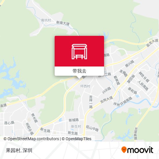 果园村地图