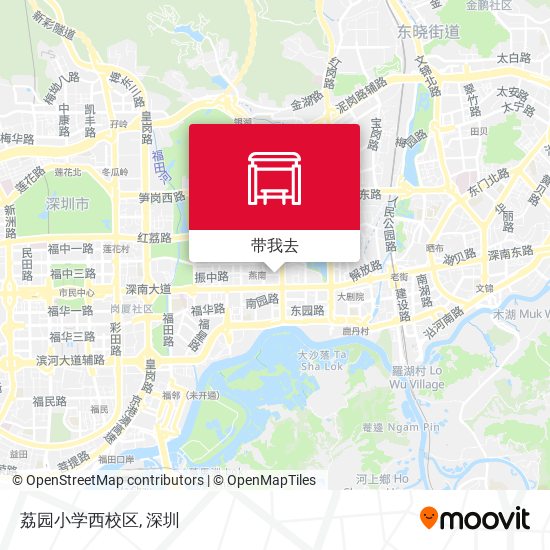 荔园小学西校区地图