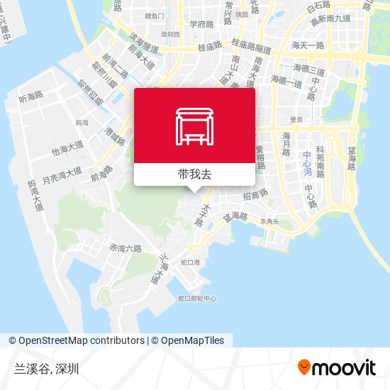 兰溪谷地图
