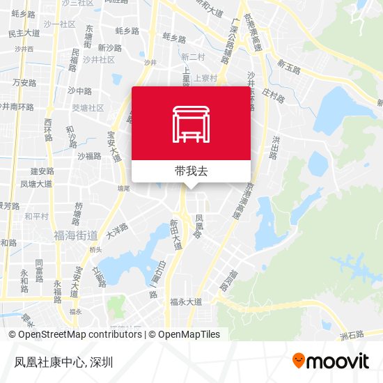 凤凰社康中心地图