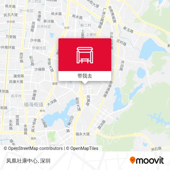凤凰社康中心地图