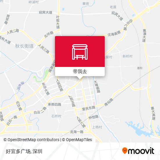 好宜多广场地图