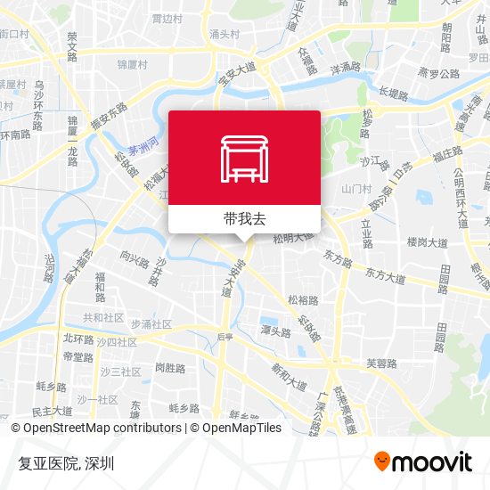 复亚医院地图