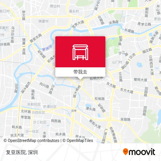 复亚医院地图