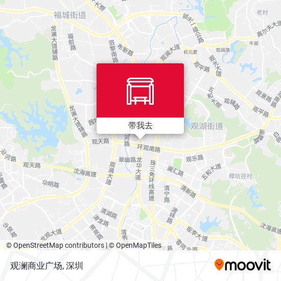 观澜商业广场地图