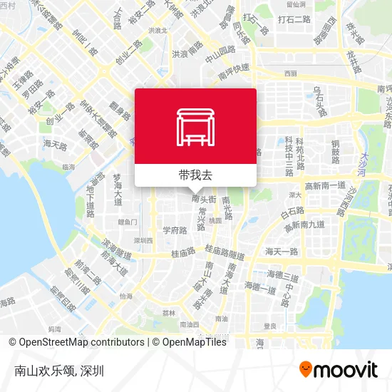 南山欢乐颂地图