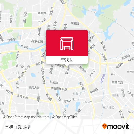 三和百货地图