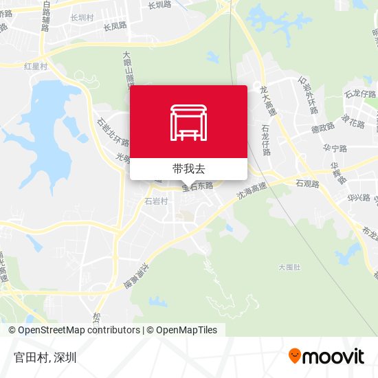 官田村地图